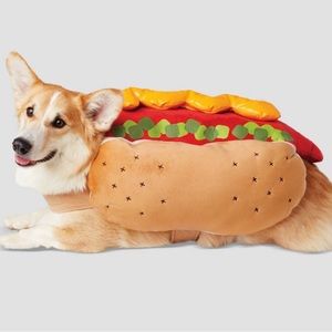NWT LED Light Up Hot Dog Pet Halloween Costume Size Small